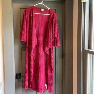 Lightweight long cardigan